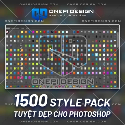 1500 Styles Pack Tuyệt Đẹp Cho Photoshop