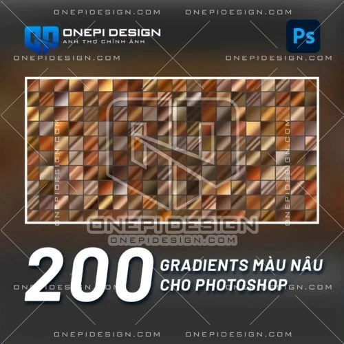 200 Gradients Photoshop Màu Nâu: Kho Tài Nguyên Độc Đáo Cho Mọi Thiết Kế