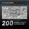200 Gradients Photoshop Silver: Tạo Hiệu Ứng Kim Loại Sang Trọng Và Hiện Đại