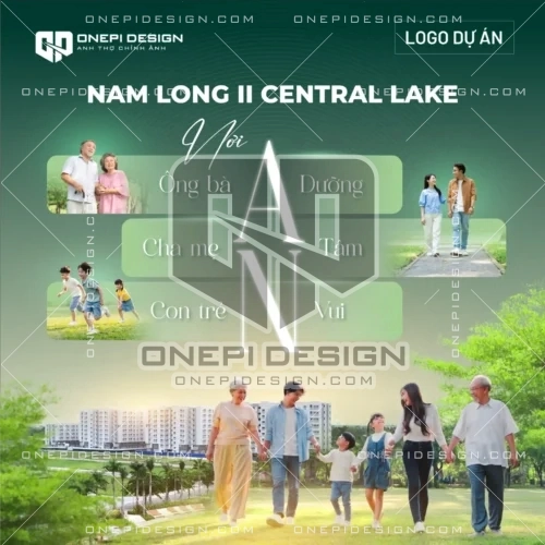 Key Visual Bất Động Sản AI | Truyền Tải Thông Điệp Hạnh Phúc Gia Đình - ONEPI DESIGN