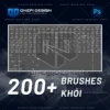 200 Brushes Photoshop Khói: Thêm Hiệu Ứng Huyền Ảo Vào Mọi Tác Phẩm
