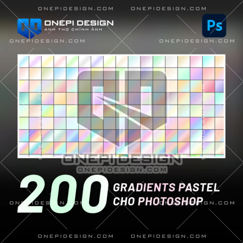 Tải Miễn Phí Bộ 200 Gradients Pastel Cho Photoshop