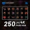 Tải Kho 250 Ảnh Pháo Hoa 4K JPG Chất Lượng Cao