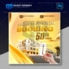 PSD Poster Nhận Booking Bất Động Sản