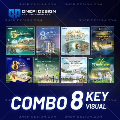 Combo 8 Key Visual Bất Động Sản
