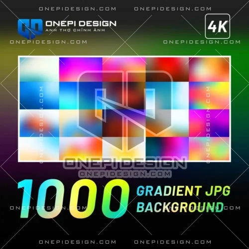 Kho 1000 Ảnh Nền Gradient 4K | Tài Nguyên Thiết Kế Đa Dạng - ONEPI DESIGN