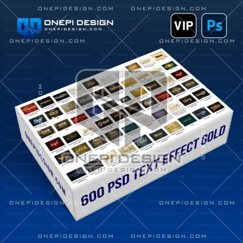 File PSD hơn 600 Text Effect