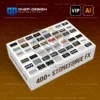 400 Text Effect Stoneforge FX Illustrator