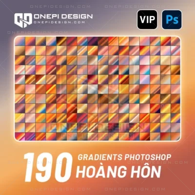 190 Gradients Photoshop Hoàng Hôn (Sunset) – Hiệu Ứng Giờ Vàng