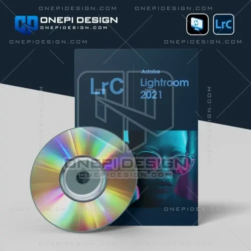 Giao diện hộp đĩa phần mềm khi download lightroom classic 2021 full cho windows.
