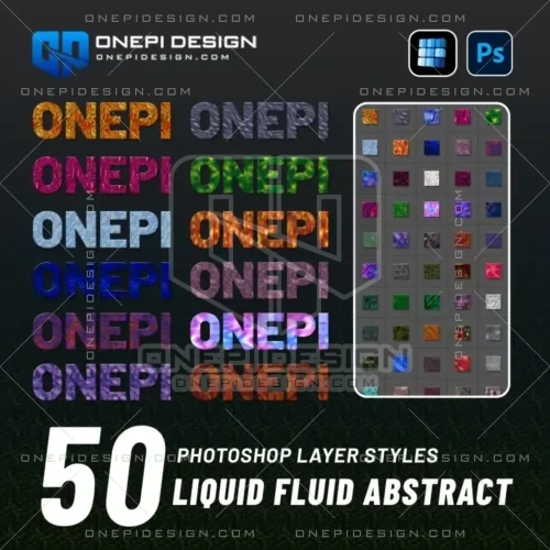 Liquid fluid abstract photoshop layer styles sóng nước plasma ảo