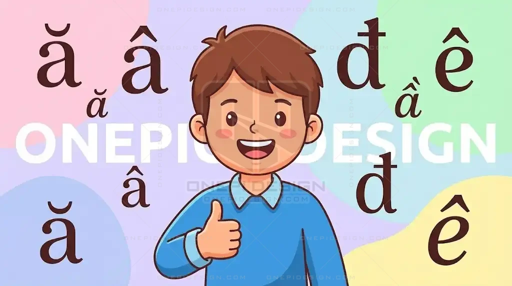 Hình ảnh Designer vui vẻ sử dụng font Việt hóa đẹp từ ONEPI DESIGN.