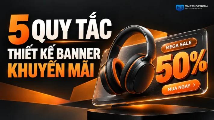 5 Quy Tắc Thiết Kế Banner Khuyến Mãi (Mega Sale) Tăng Tỷ Lệ CTR Gấp Đôi