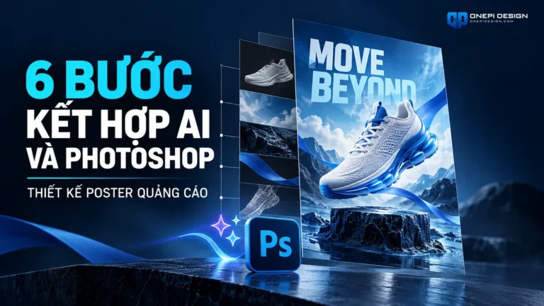6 Bước Kết Hợp AI Và Photoshop Tạo Poster Quảng Cáo Đẳng Cấp