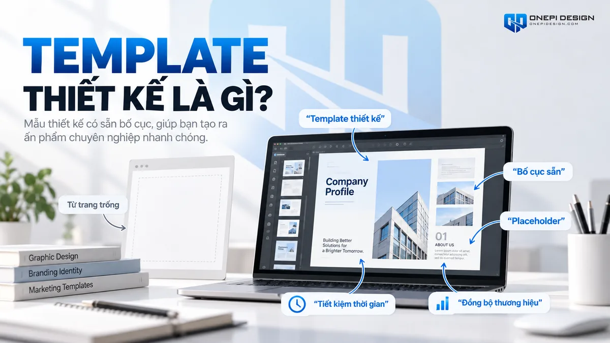 Bản chất template thiết kế là gì giúp tiết kiệm thời gian và đồng bộ thương hiệu